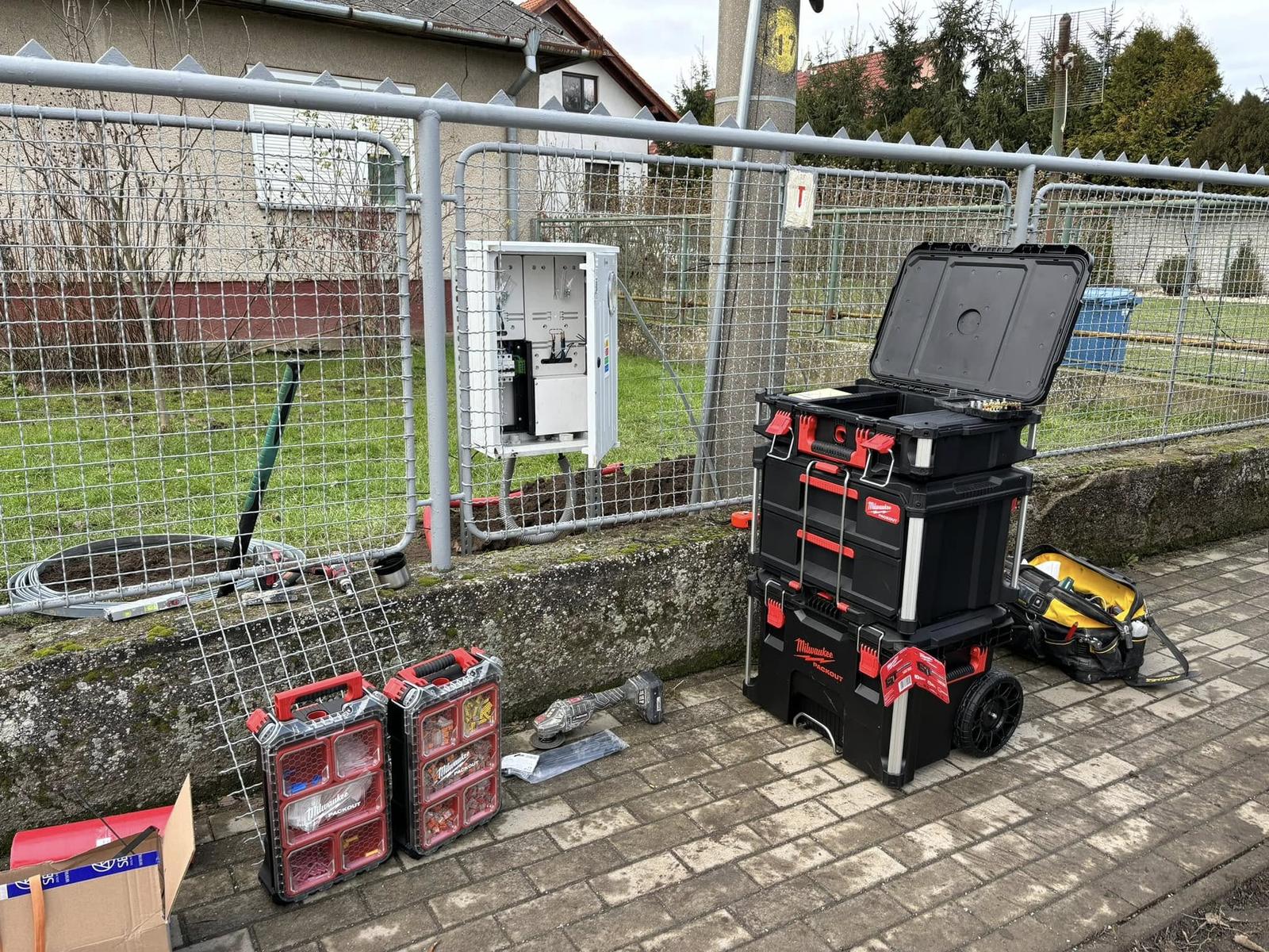 Realizácia NN prípojok pre rodinné domy